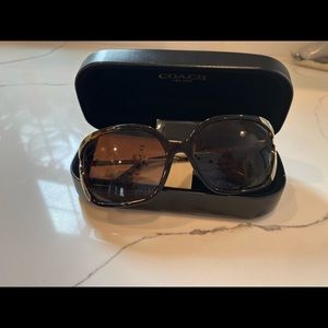 Coach Oversized Horse and Carriage Sunglasses